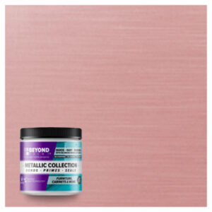 All-in-One Refinishing Paint for Furniture, Cabinets, Countertops, More, Metallic Rose Gold, Pt.