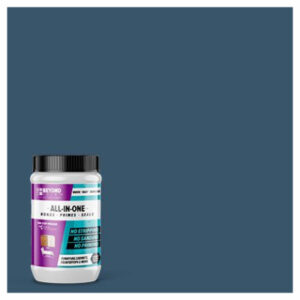 All-in-One Refinishing Paint for Furniture, Cabinets, Countertops, More, Deep Blue, Qt.