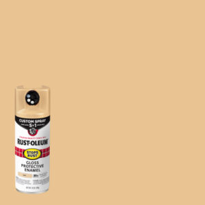 Stops Rust Custom Spray 5-in-1 Spray Paint, Gloss Sand, 12 oz.