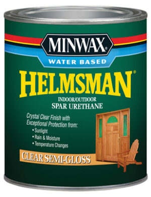Helmsman Semi-Gloss Water-Based Spar Urethane, Qt.