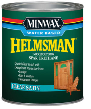 Helmsman Satin Water-Based Spar Urethane, Qt.