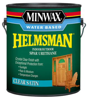 Helmsman Spar Urethane, Water Based, Satin, Gallon