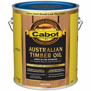 Australian Timber Oil Wood Finish, Natural, 1-Gallon