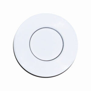 Garbage Disposal Replacement Air Switch Button, Top Mount, White
