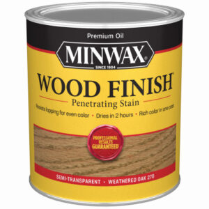 Wood Finish, Weathered Oak, 1-Qt.