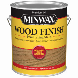 Wood Finish, Weathered Oak, 1-Gallon
