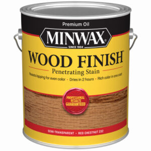Wood Finish, Red Chestnut, Gallon