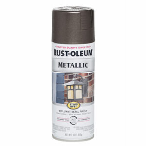Metallic Spray Paint, Dark Bronze, 11-oz.