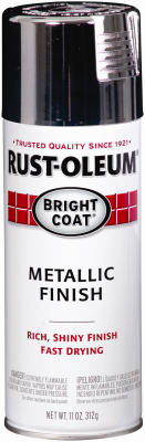 Metallic Spray Paint, Chrome, 11-oz.