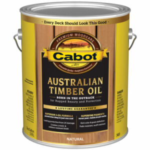 Australian Timber Oil Wood Finish, Neutral, 1-Gallon