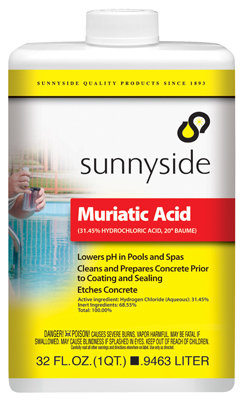 Muriatic Acid, 1 Qt.