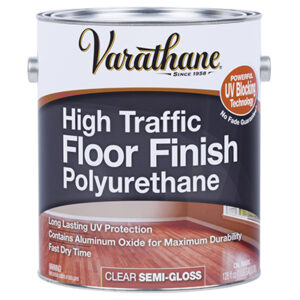 Ultra Thick Polyurethane Floor Finish, Semi-Gloss, Water-Based, 1-Gallon
