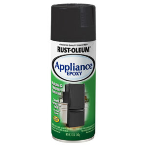Appliance Spray Paint Enamel, Black Stainless, 12-oz.