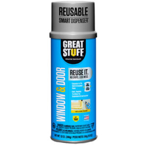 Window/Door Foam Sealant, Low Pressue, Smart Dispenser, 12-oz.