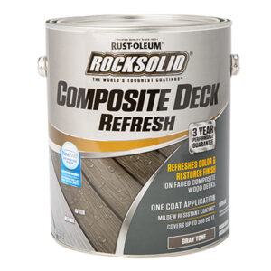 RockSolid Composite Deck Refresh, Gray, 1-Gallon