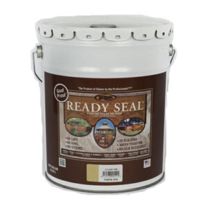 Exterior Wood Stain & Sealer, Flat Golden Pine, 5-Gallons
