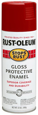 Stops Rust Spray Enamel, Regal Red Gloss, 12-oz.