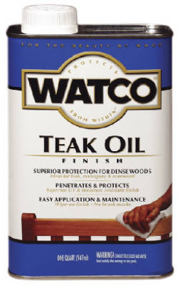 Teak Oil Finish, 1-Gallon