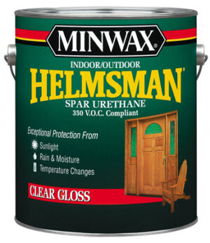 Helmsman Spar Urethane, Indoor/Outdoor, Gloss, 1-Gallon