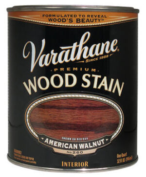 American Walnut Premium Oil-Based Interior Wood Stain, Qt.