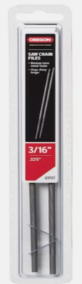 Chain Saw Files, 3/16 In., 2-Pk.