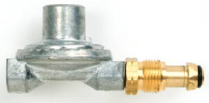 BBQ Grill Low-Pressure Gas Regulator, 11-In.