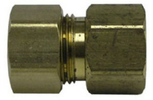 Flare Adapter, 3/8 Compression x 3/8 In. Fine Thread Female