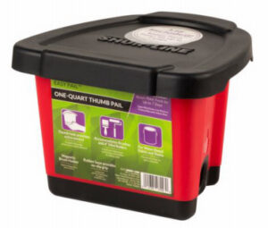 Easy Pail Paint Pail, Thumb Hole, 1 Qt.