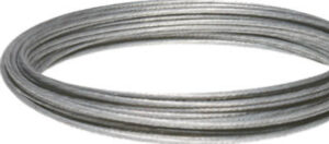 Aluminum Clothesline Wire, Blue Coated, 9 Gauge, 50 Ft.