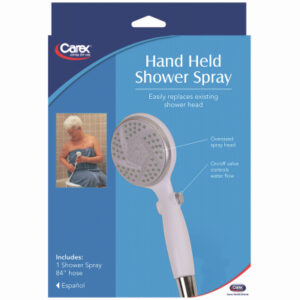 Handheld Shower Head, 84 In. Hose