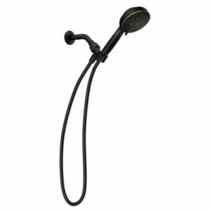 Hydro Energetix 7-Spray Handheld Shower Head, Mediterranean Bronze