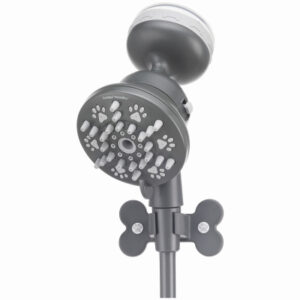 PetJetPro WaterSense 11-Spray Pet Handheld Shower Head, Gray, 1.8-GPM, 3.75 In.