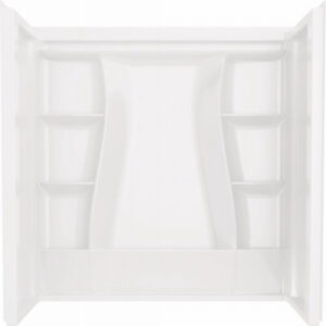 Classic 500 Bathtub Wall Surround, Gloss White, 60 x 32 In.