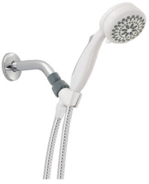7-Spray Handheld Shower Head, White, 1.75 GPM