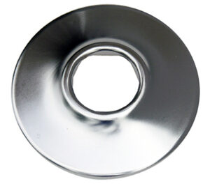 Sure Grip Shallow Flange, Bright Chrome, 3/8 In. IP