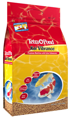 Pond Food, Koi Vibrance Food, 2.42-Lbs.