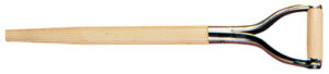 Shovel Replacement Handle, Wood, D-Grip, 25-In.
