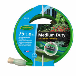 All-Weather Garden Hose, Medium-Duty, 5/8-In. x 75-Ft.