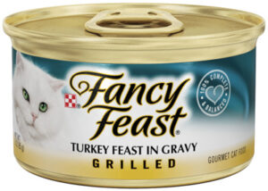 Cat Food, Grilled Turkey, 3 oz. Can