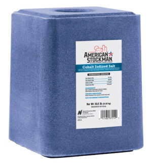 Cobalt Iodized Salt Block, 50-Lbs.