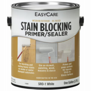 Stain Blocking Interior/Exterior Primer/Sealer, Oil Base, White, 1 Gallon