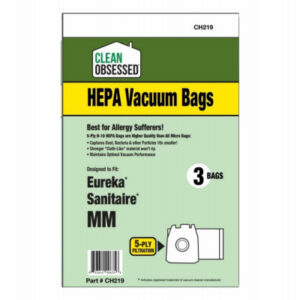 Eureka & Sanitaire Vacuum Cleaner Bags, Type MM HEPA, 3-Pk.
