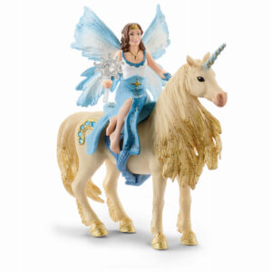 3-Pc. Eyela Riding on Golden Unicorn Toy Animal Playset, Ages 3 & Up