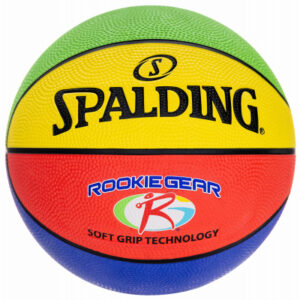 Junior Rookie Gear Basketball, Multi-Color, 27.5-In.
