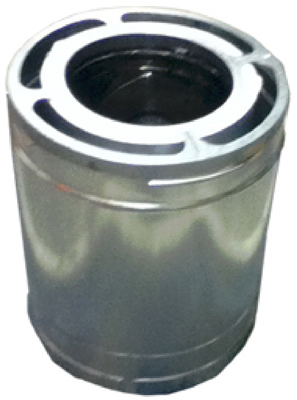 Duraplus Chimney/Appliance Pipe, 6 x 24-In.