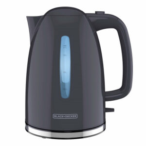 Electric Kettle, Black, 1.7-Liter Capacity