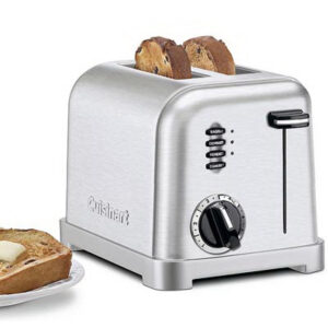 2-Slice Black & Chrome Toaster