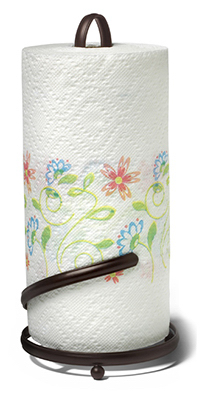 Paper Towel Holder, Bronze Finish