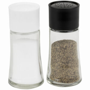 Glass Salt & Pepper Shaker Set