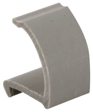 Glass Retainer, Snap-In, Rigid Gray Vinyl, 72 In.